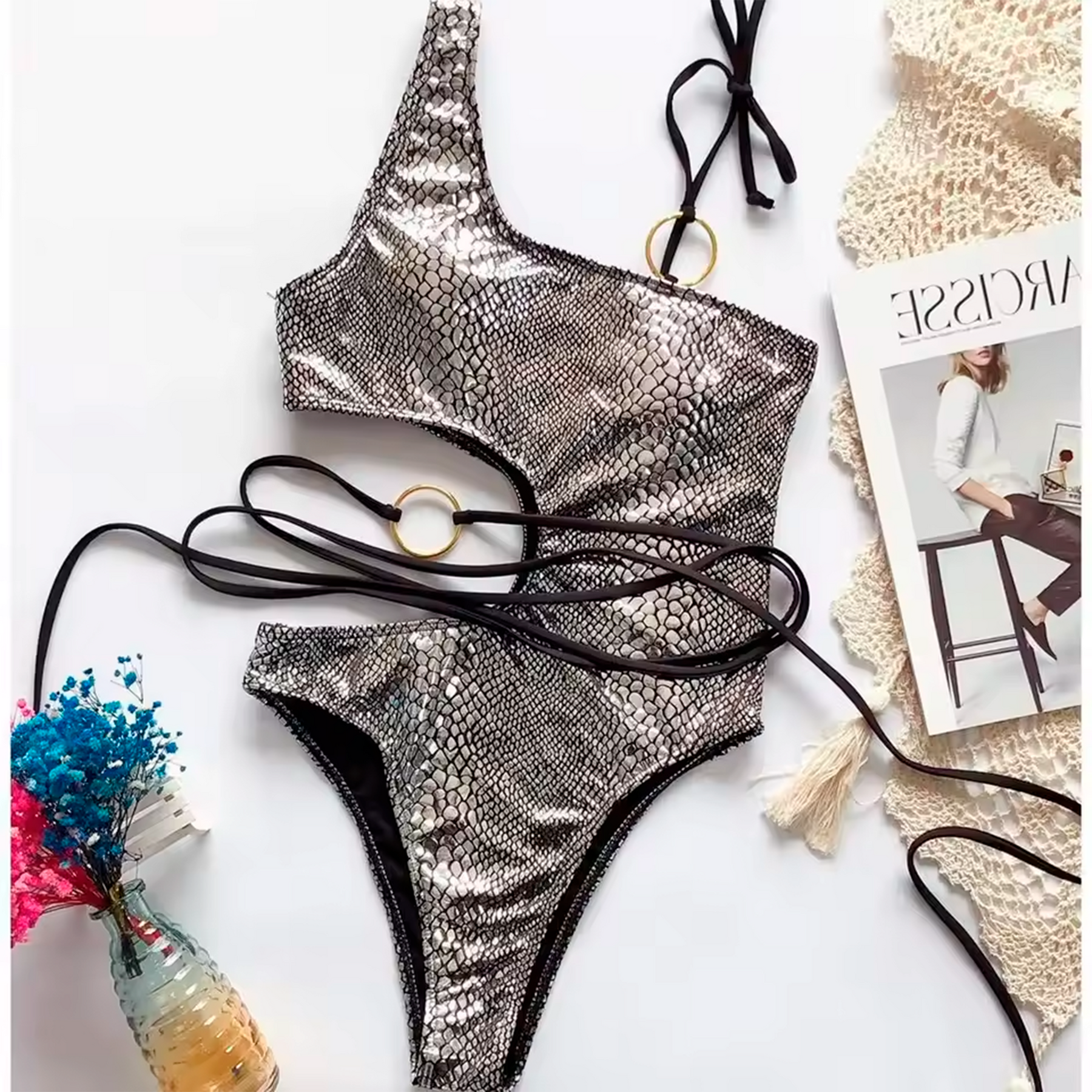 Maiô Litoriane Alba Marina - Estilo Elevado ao Máximo