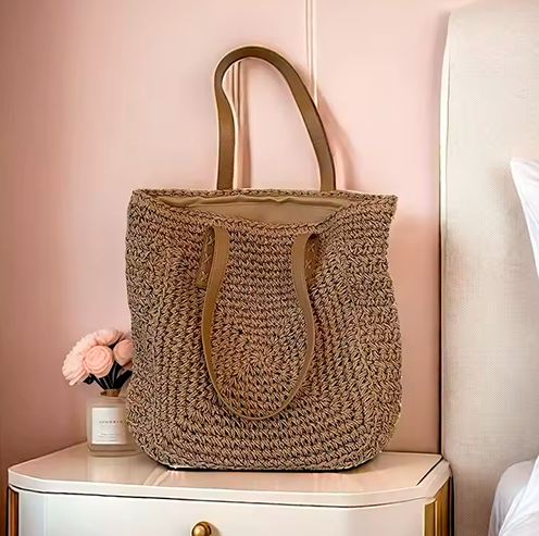 Bolsa de Praia Litoriane Auréa Chic - Refinamento Contemporâneo