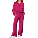 Conjunto Feminino Jetset Comfort Litoriane - Suéter com Gola Alta e Zíper 2 em 1 - Conjunto Feminino Jetset Comfort Litoriane